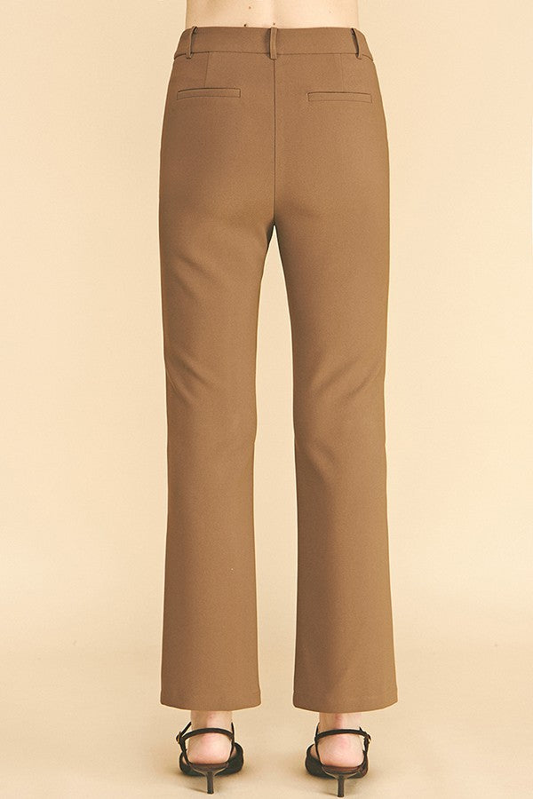 Twill Classic Flared Trousers