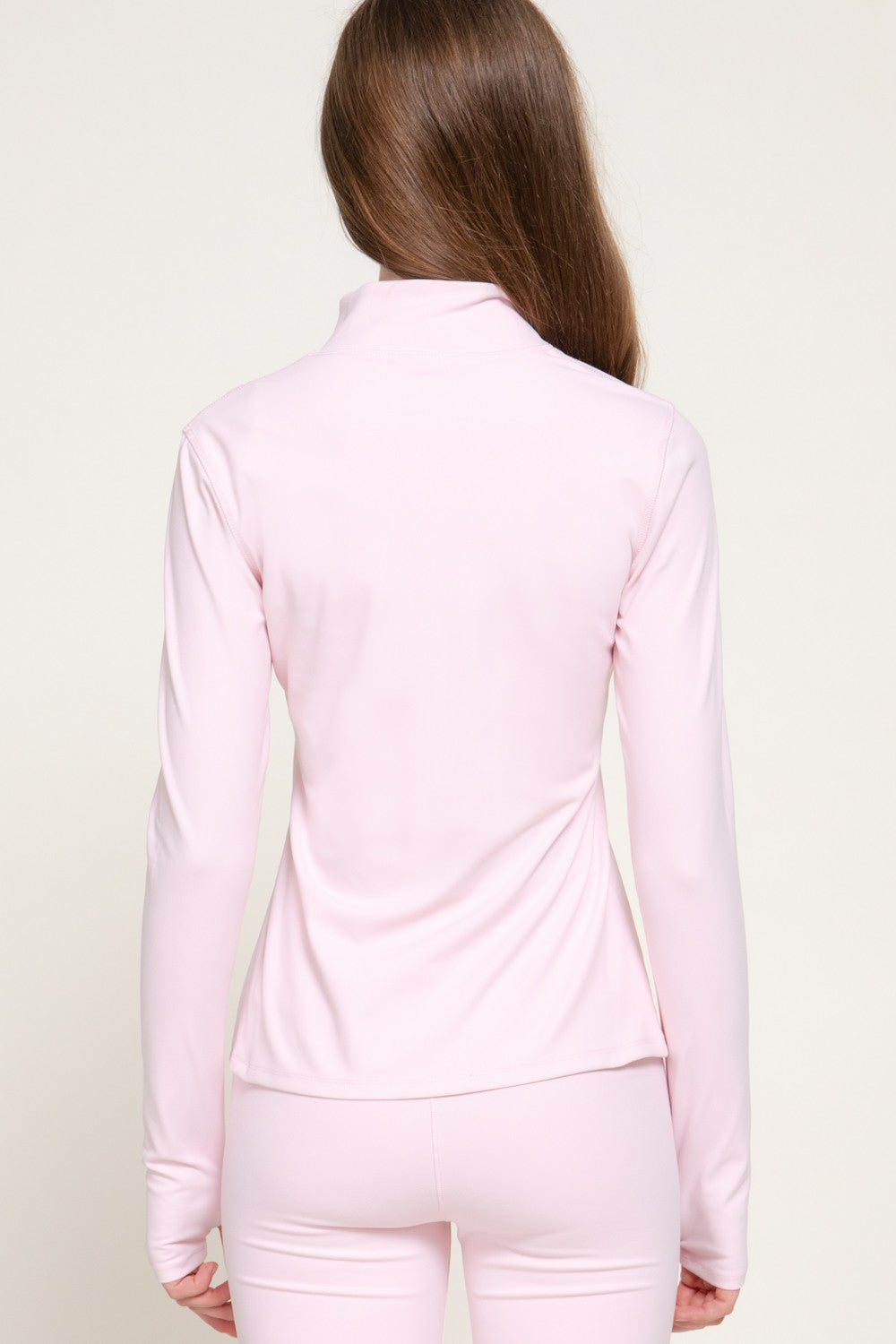 Long Slv Thumb Holes Workout Jacket