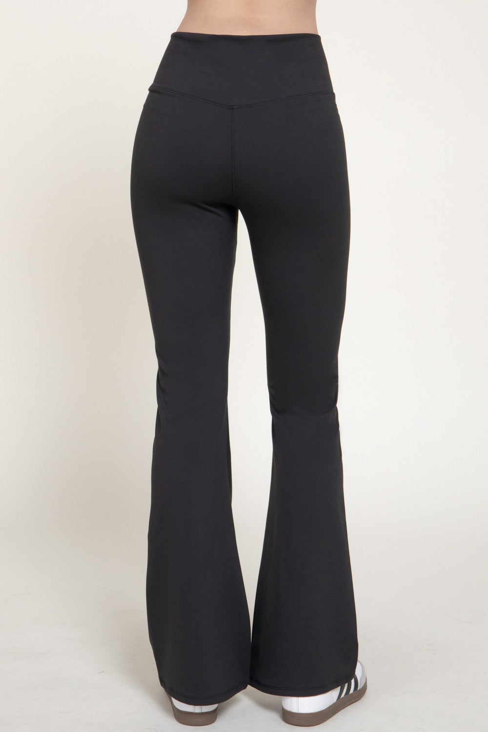 Cross Over Waistband Activewear Yoga Pants