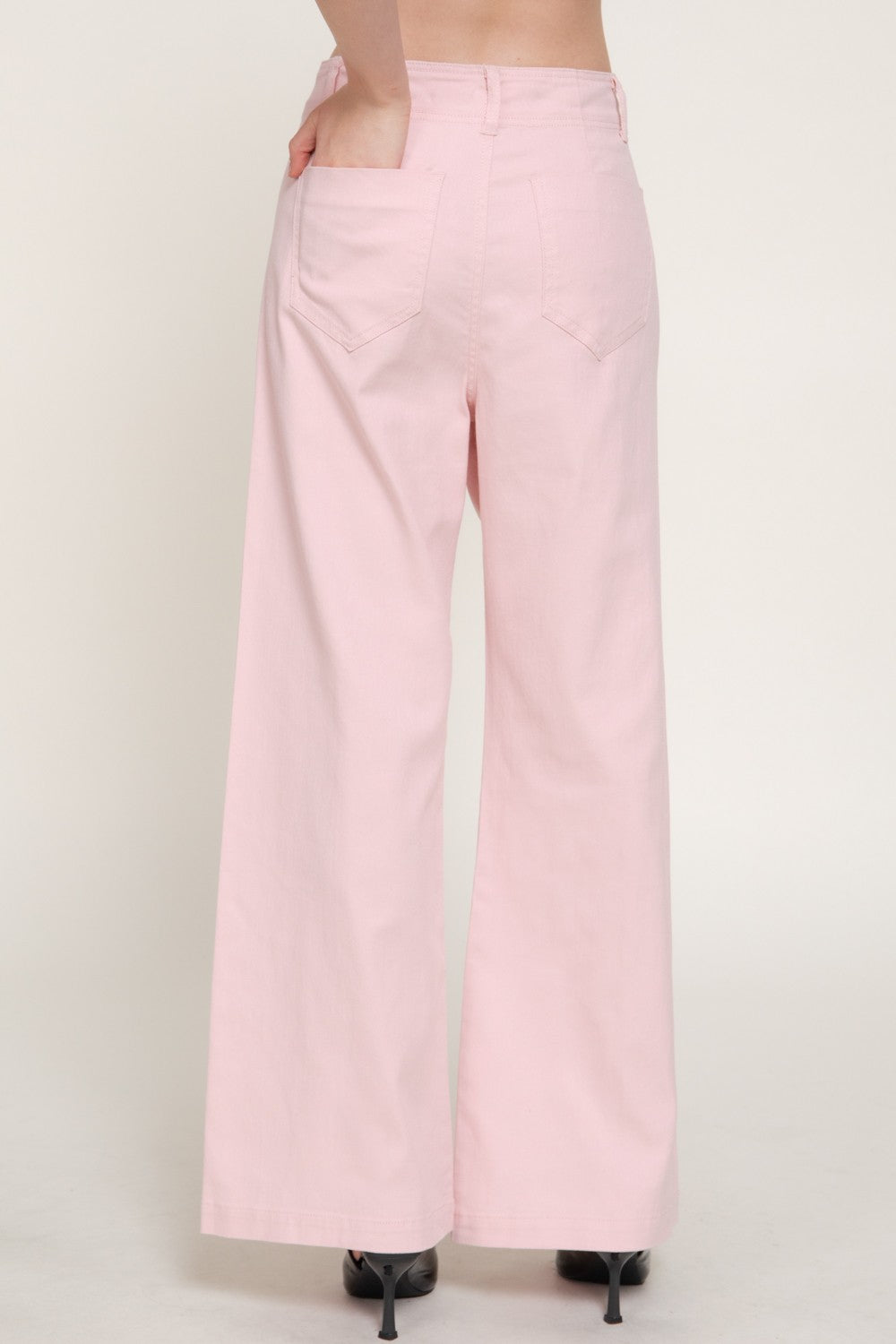 High Waist Wide Leg Pants