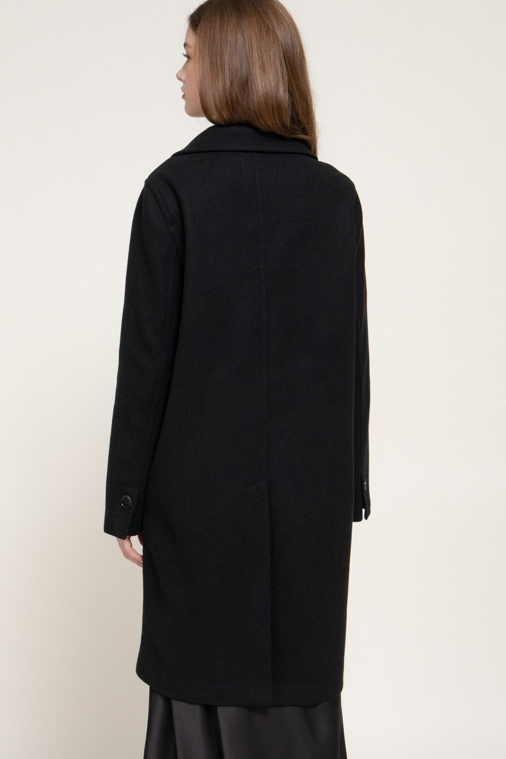 Long Sleeve Soft Long Coat