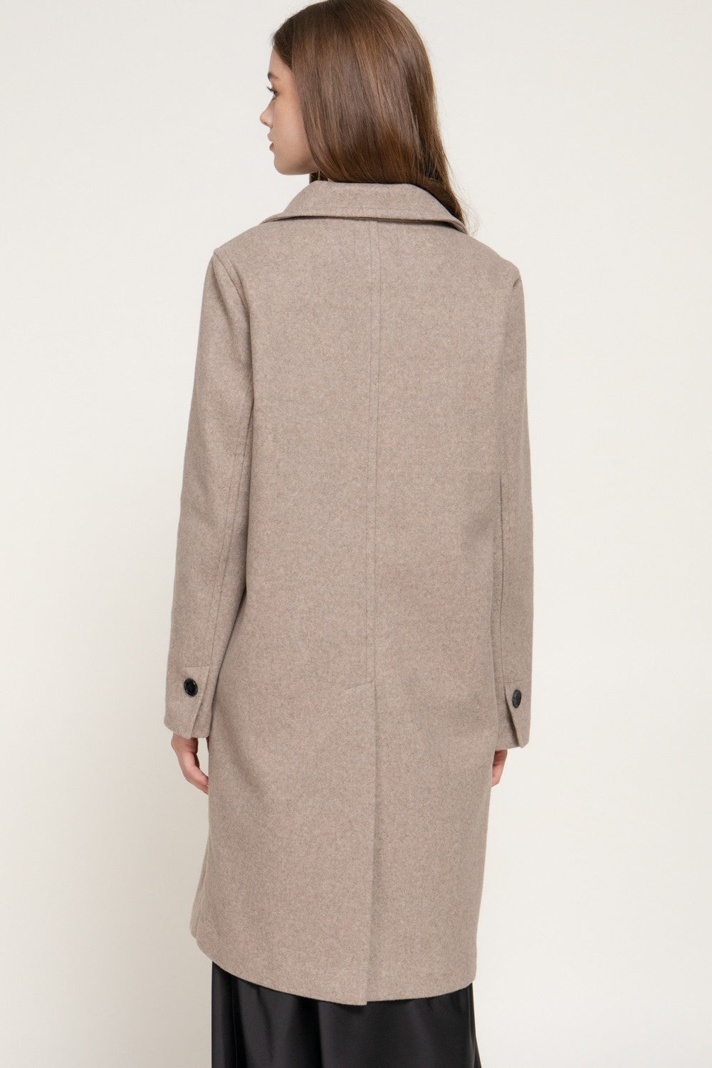 Long Sleeve Soft Long Coat