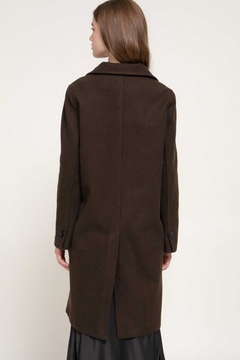 Long Sleeve Soft Long Coat