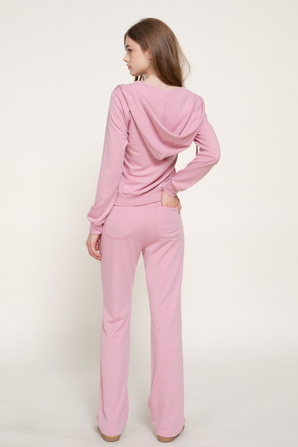 Long Sleeve Hoodie Jacket & Pants Set