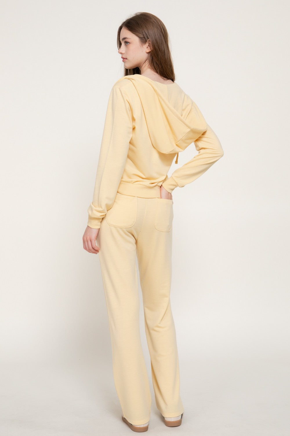 Long Sleeve Hoodie Jacket & Pants Set