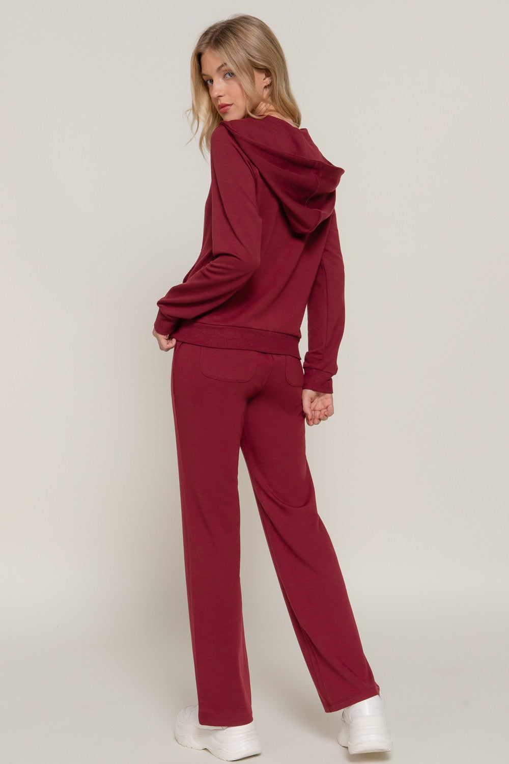 Long Sleeve Hoodie Jacket & Pants Set
