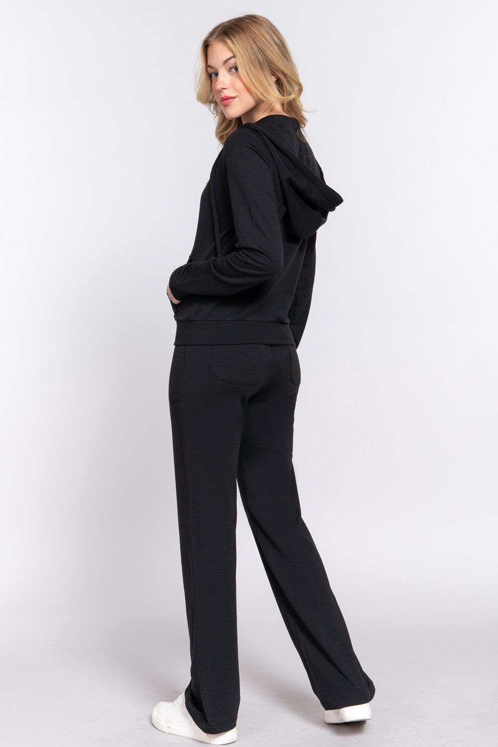 Long Sleeve Hoodie Jacket & Pants Set