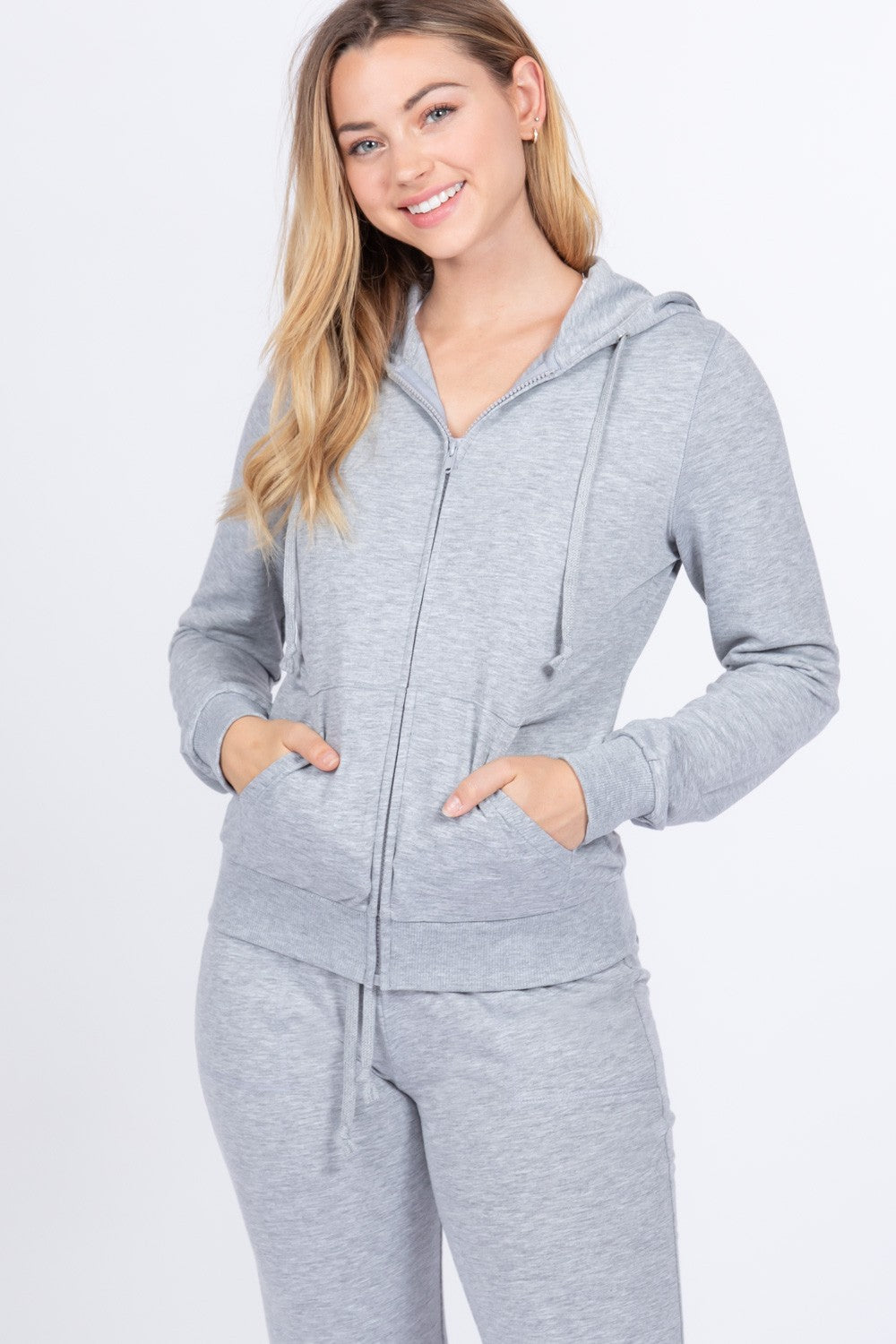 Long Sleeve Hoodie Jacket & Pants Set
