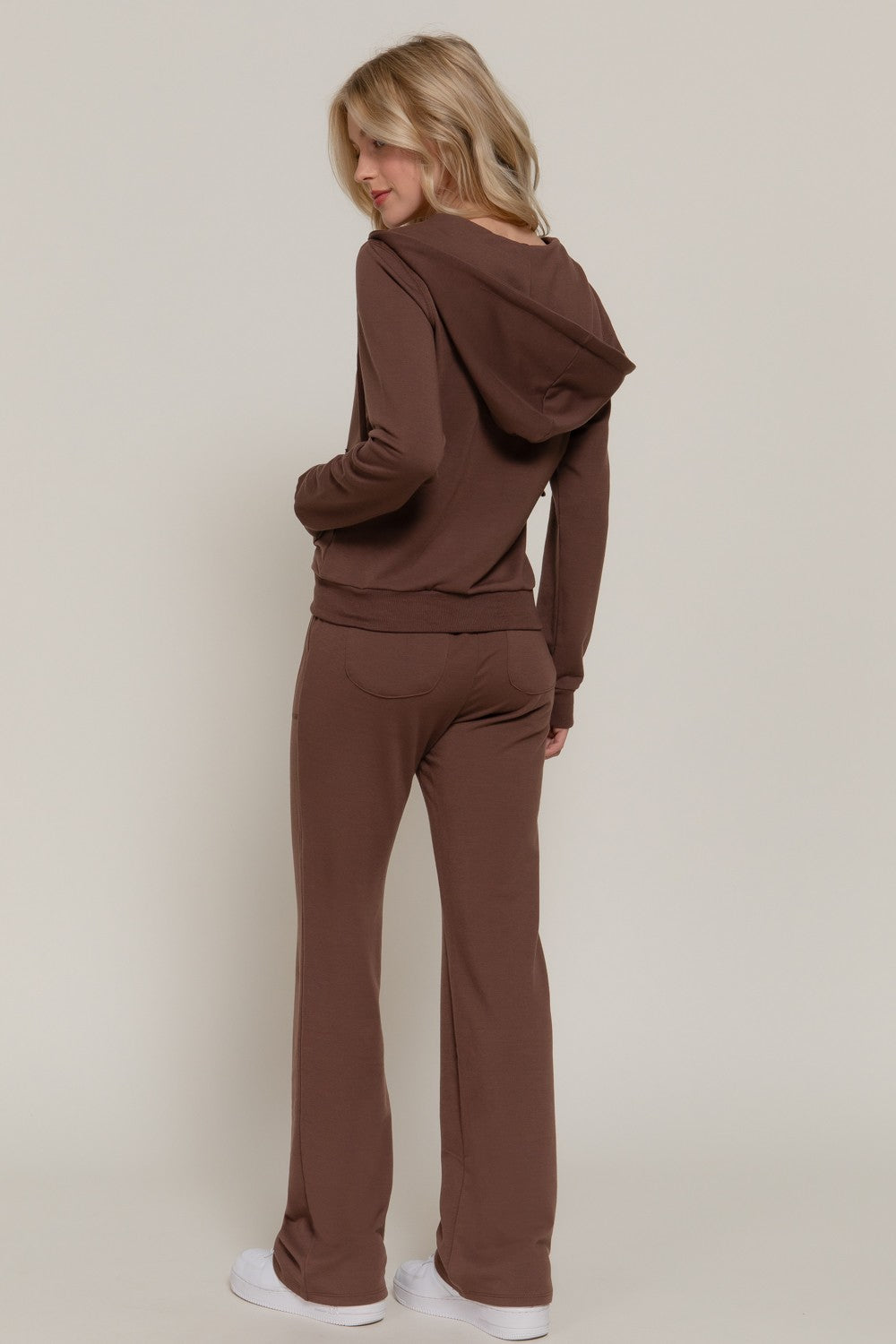 Long Sleeve Hoodie Jacket & Pants Set