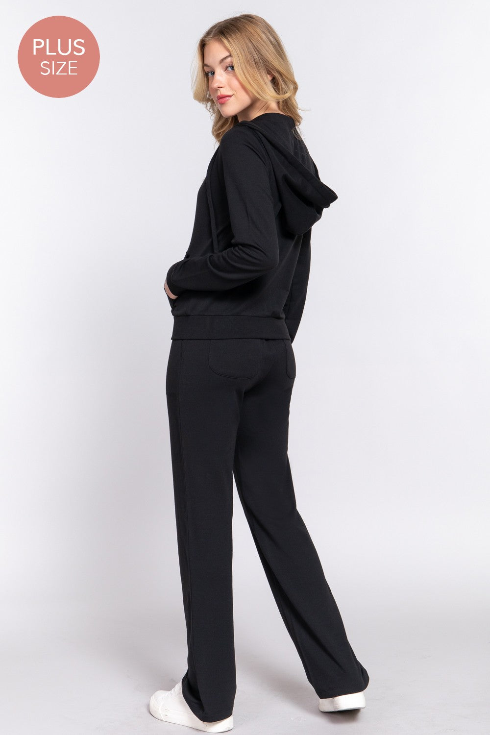 Long Sleeve Hoodie Jacket & Pants Set