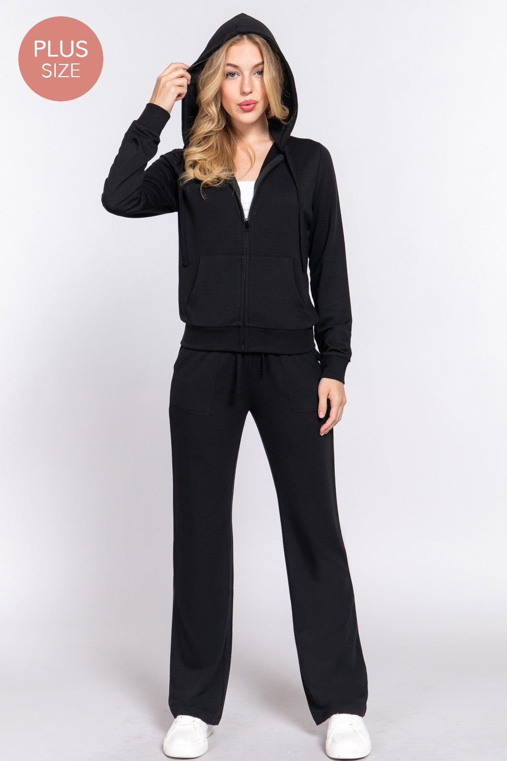 Long Sleeve Hoodie Jacket & Pants Set