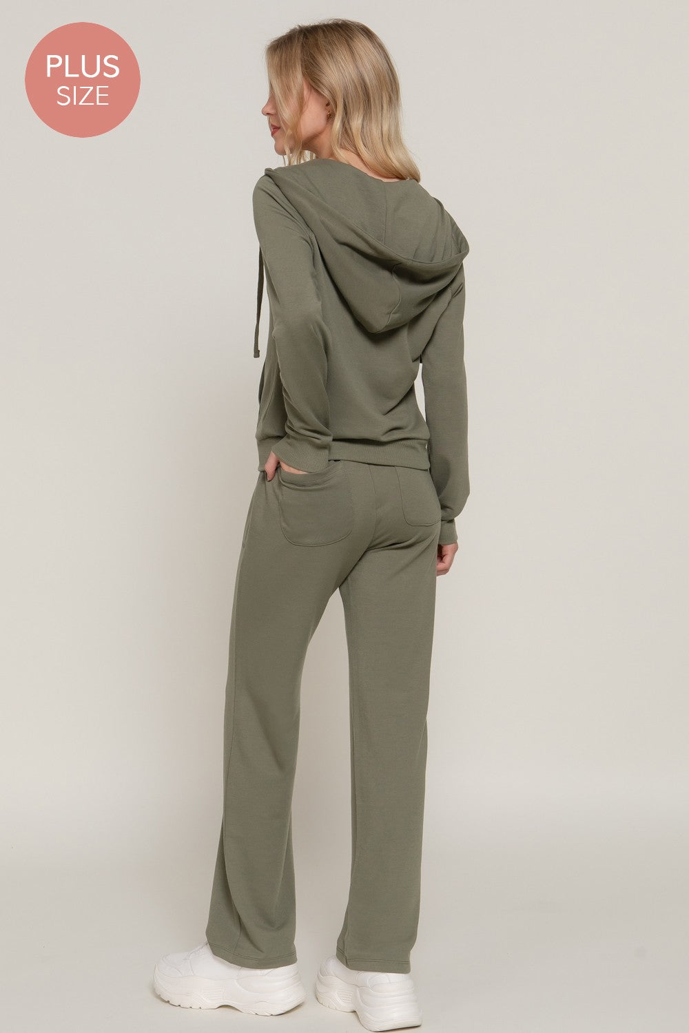 Long Sleeve Hoodie Jacket & Pants Set