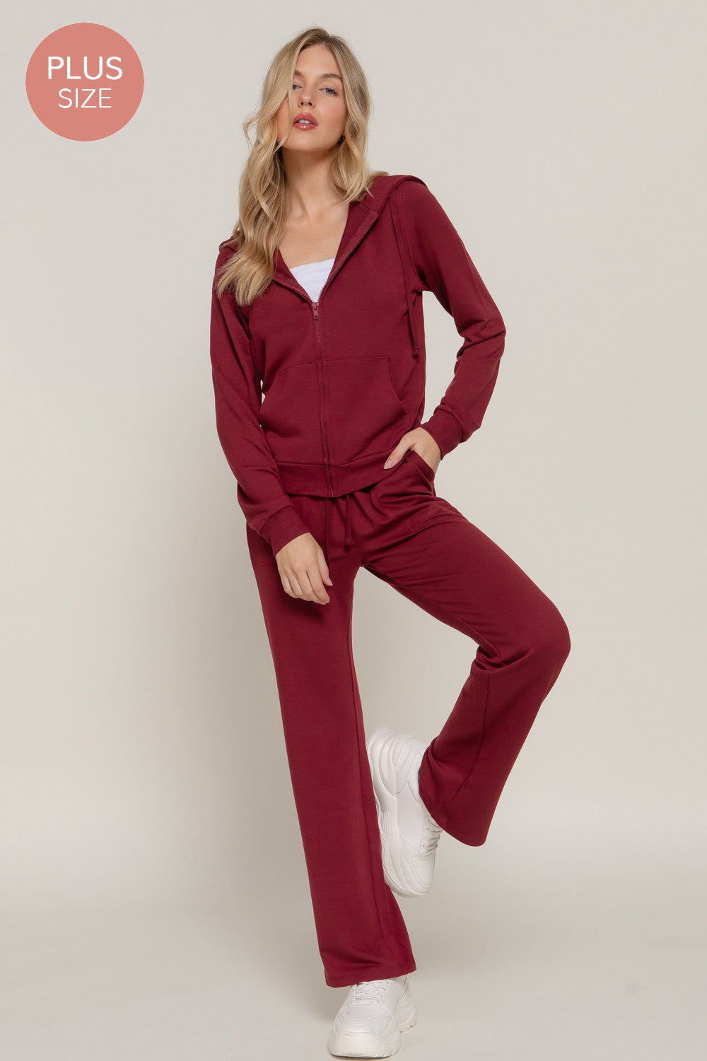 Long Sleeve Hoodie Jacket & Pants Set