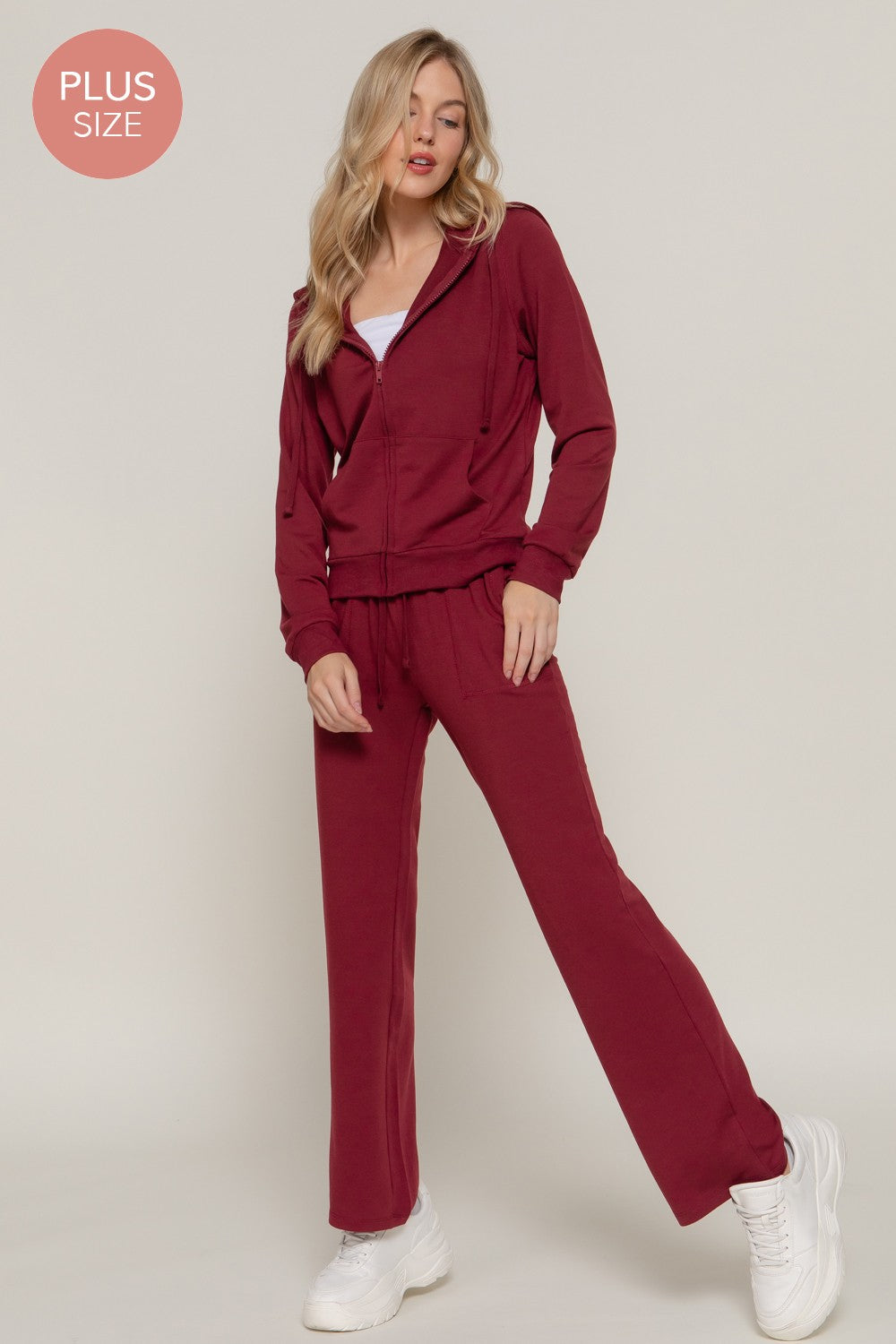 Long Sleeve Hoodie Jacket & Pants Set