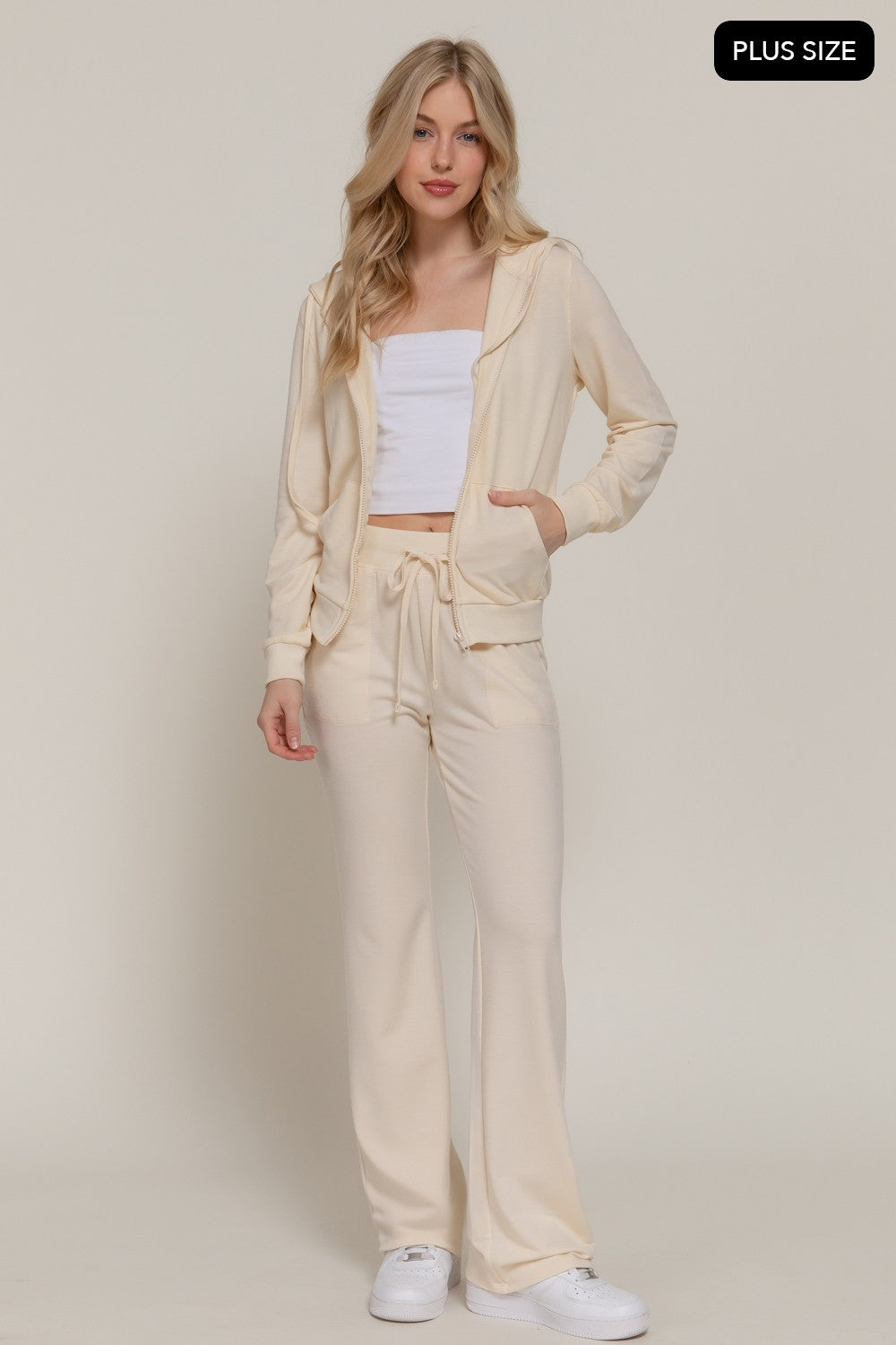 Long Sleeve Hoodie Jacket & Pants Set