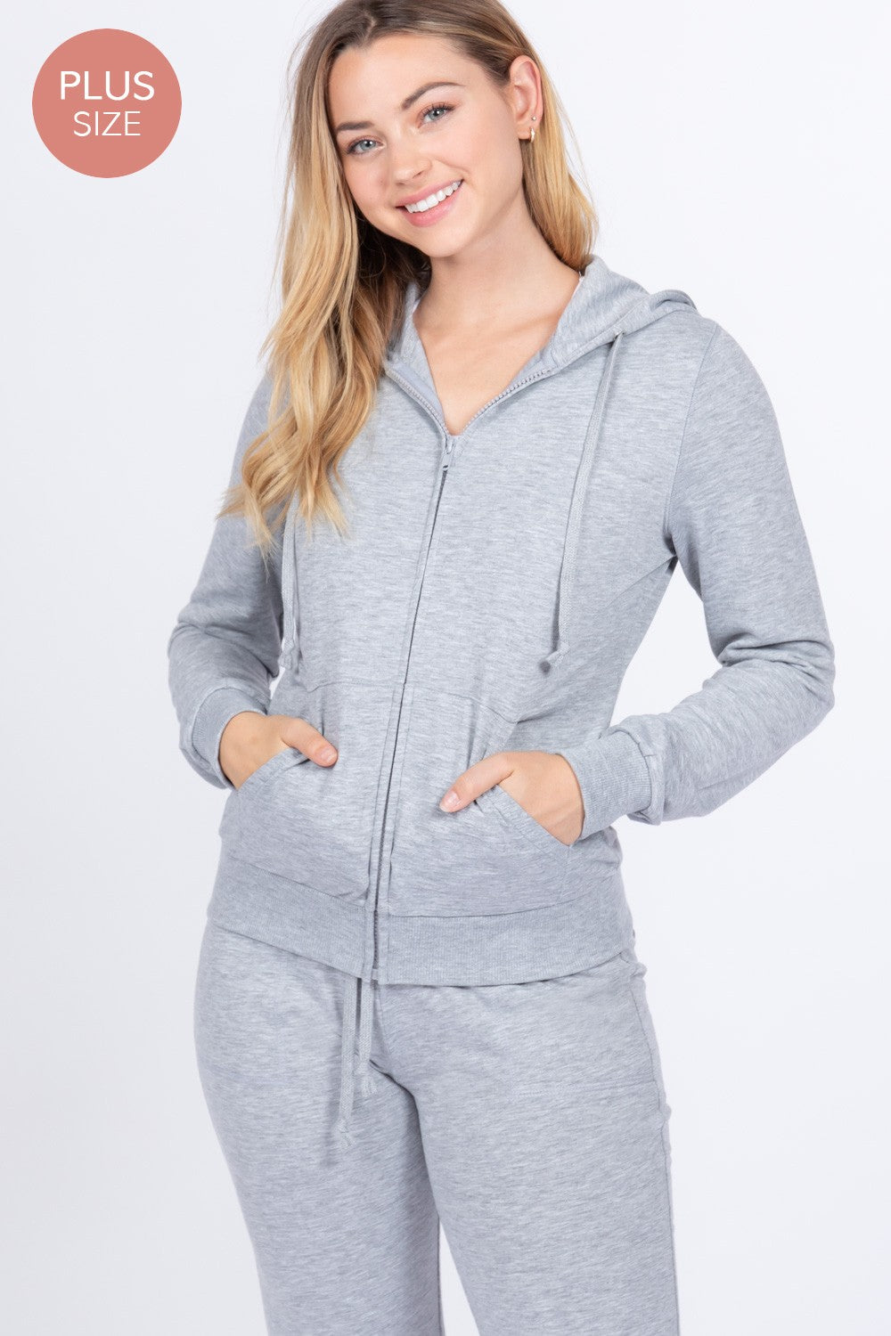 Long Sleeve Hoodie Jacket & Pants Set
