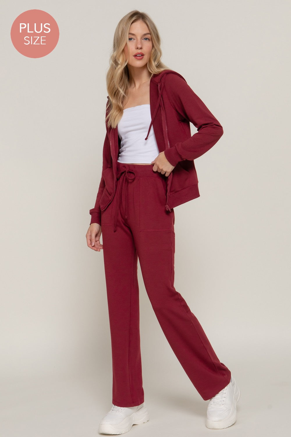 Long Sleeve Hoodie Jacket & Pants Set