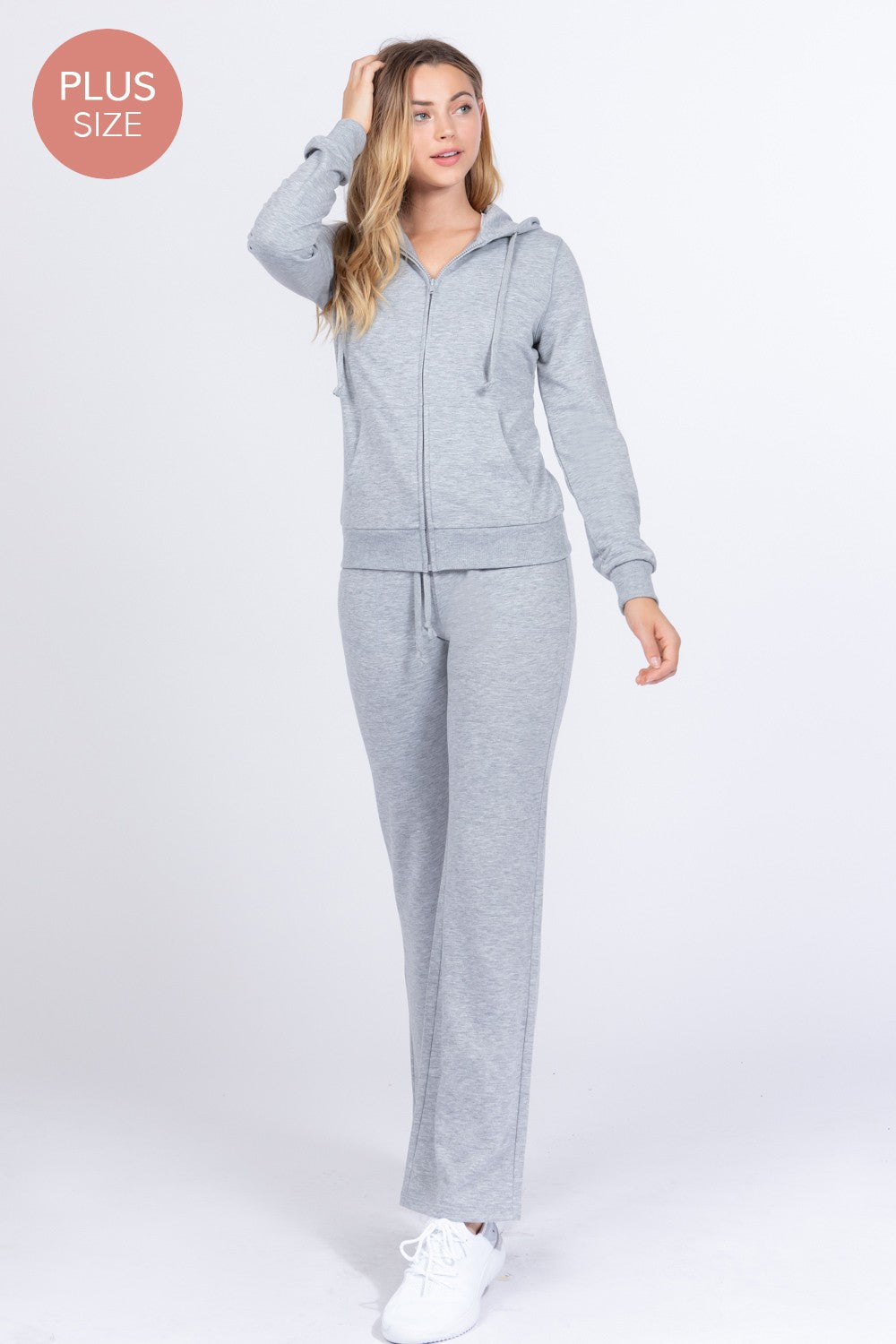 Long Sleeve Hoodie Jacket & Pants Set