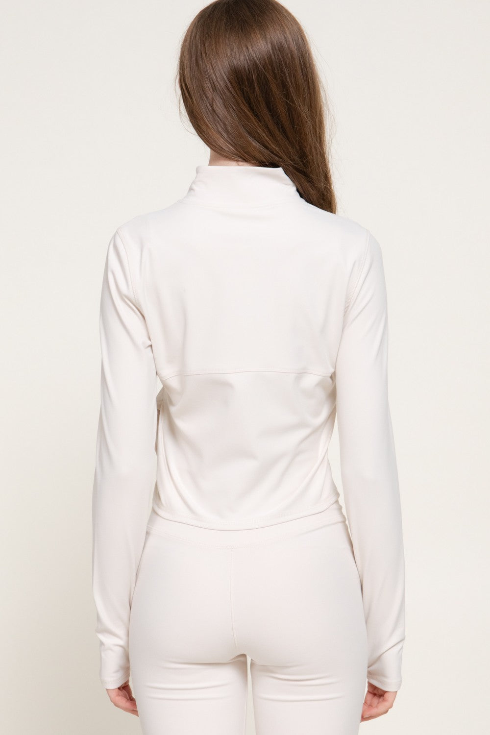 Corset Workout Jacket with Thumb Holes