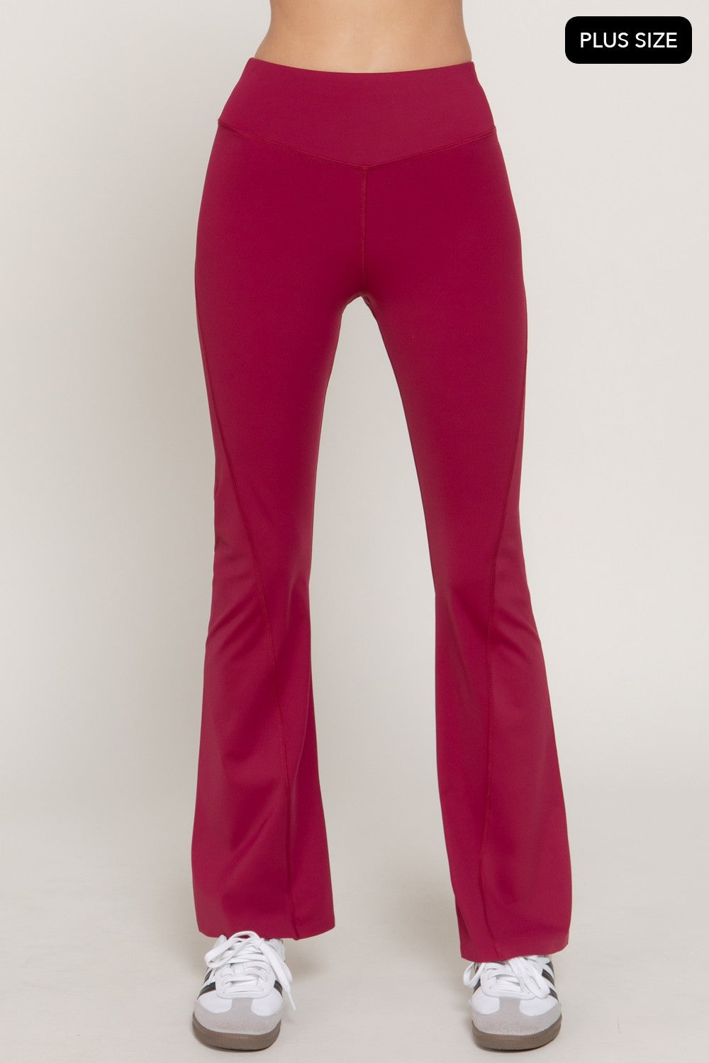 Flared Hem Work Out Pants
