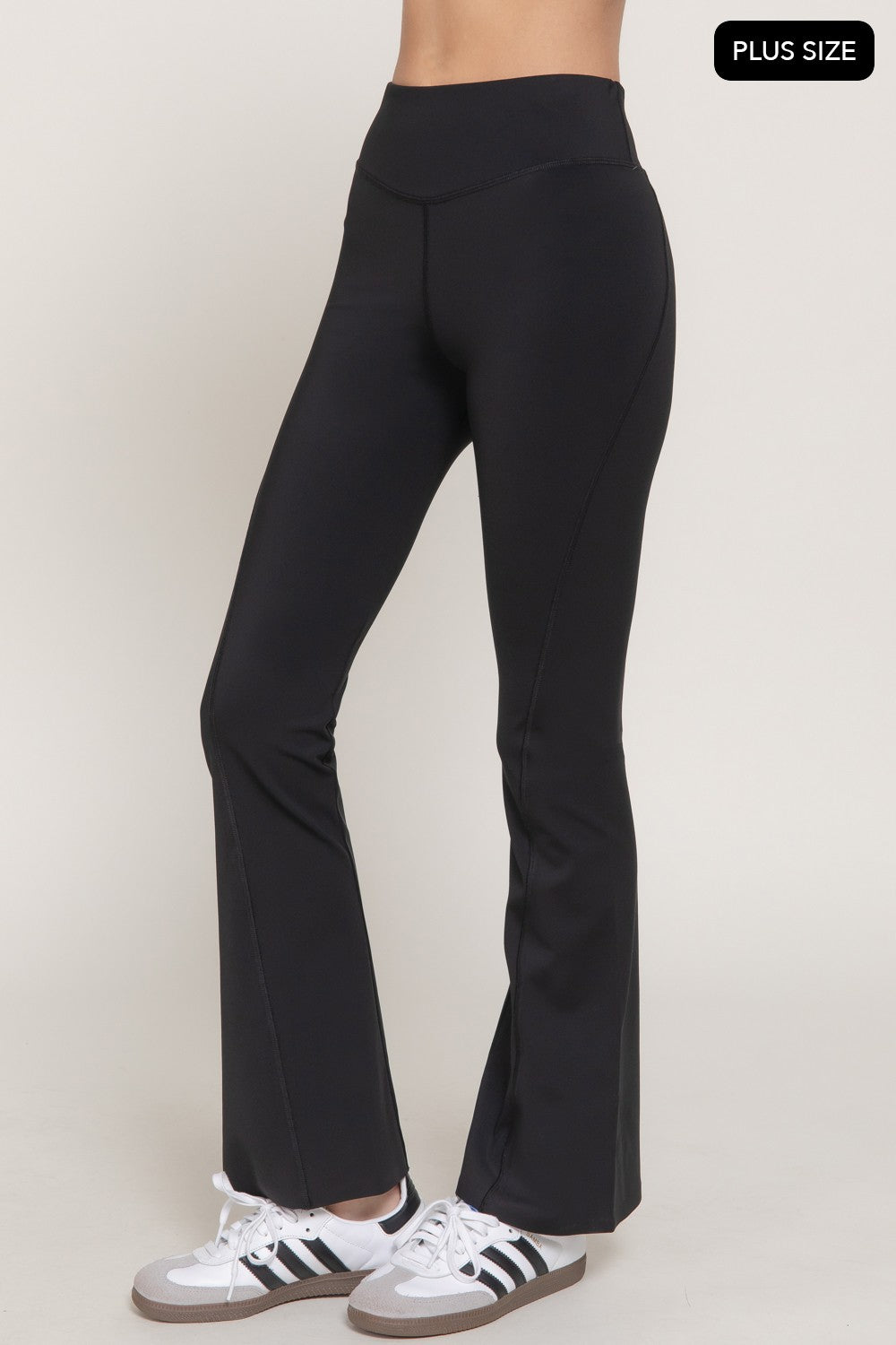 Flared Hem Work Out Pants