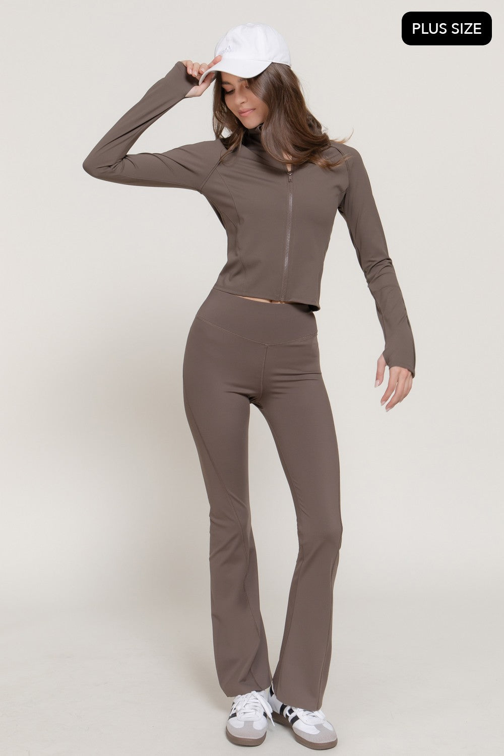 Flared Hem Work Out Pants