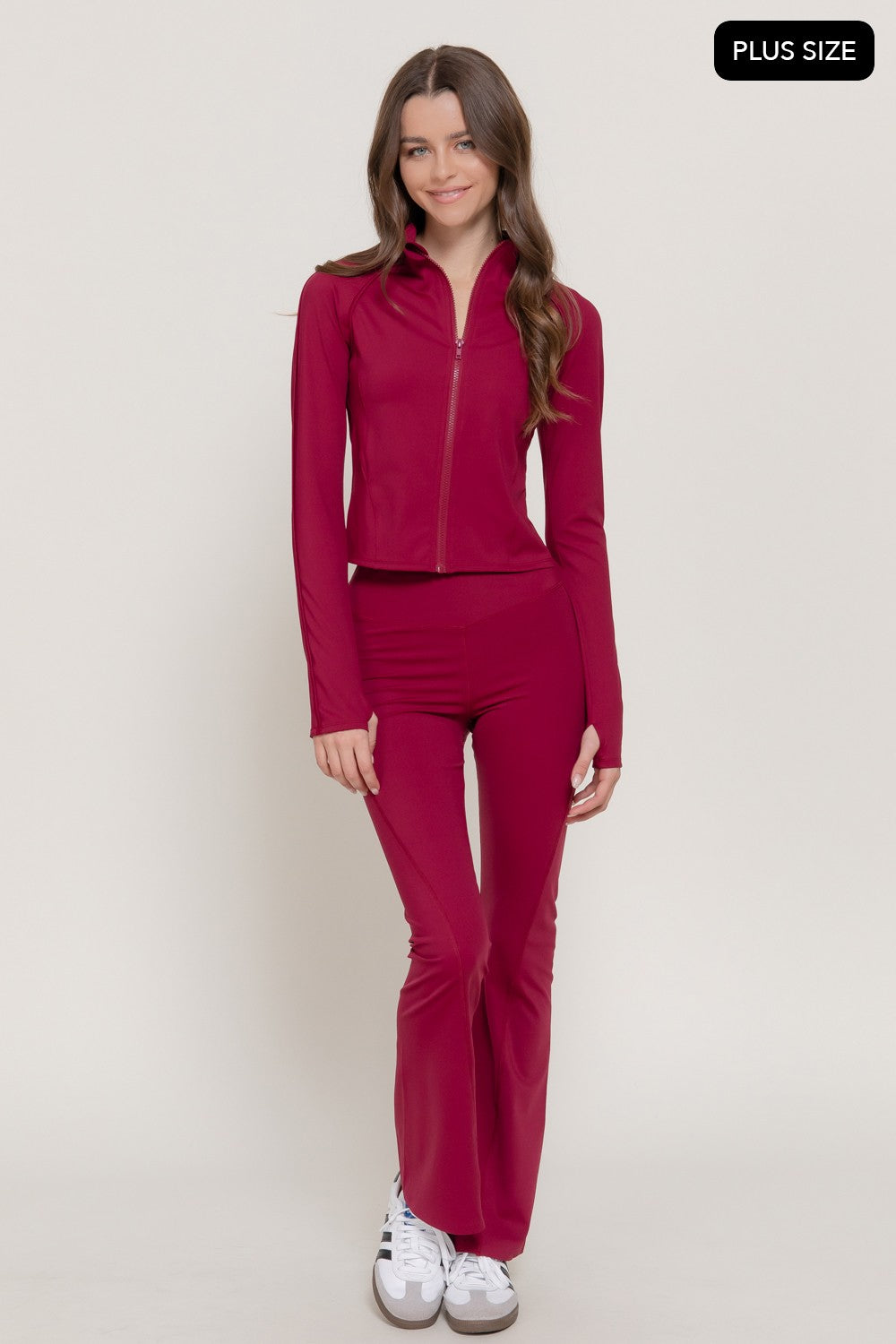 Flared Hem Work Out Pants