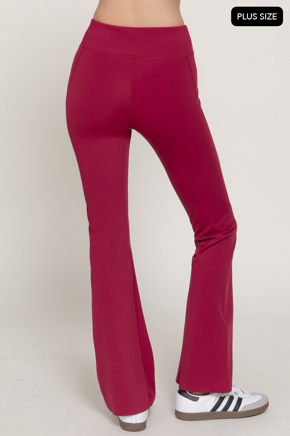 Flared Hem Work Out Pants