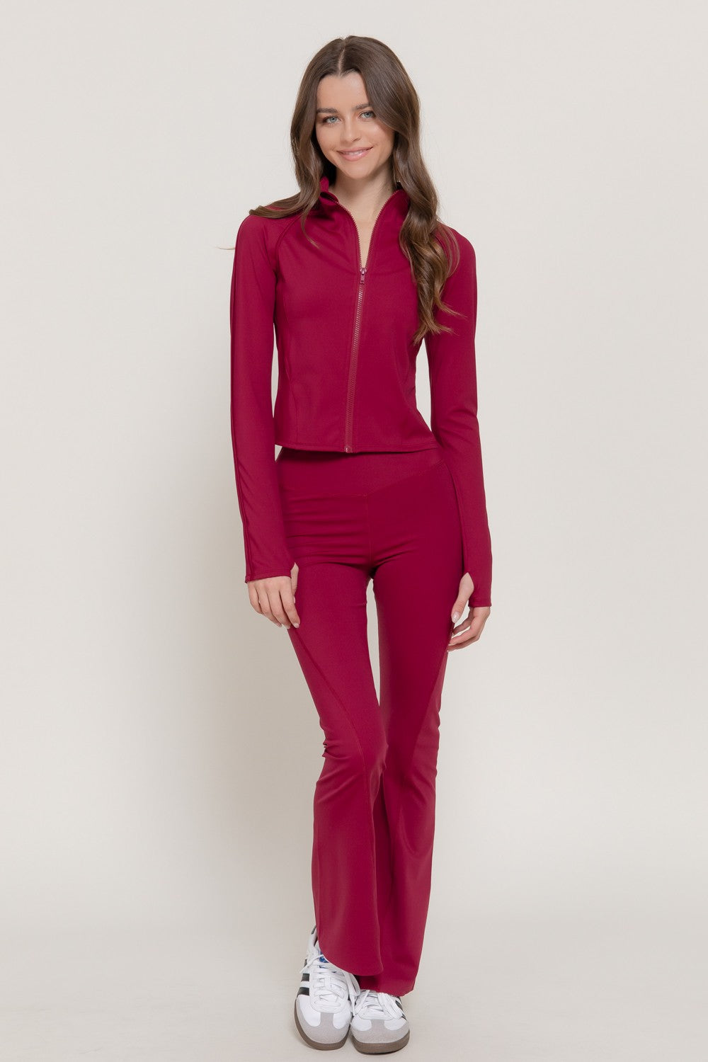 Long Slv Zip-up Activewear Jacket