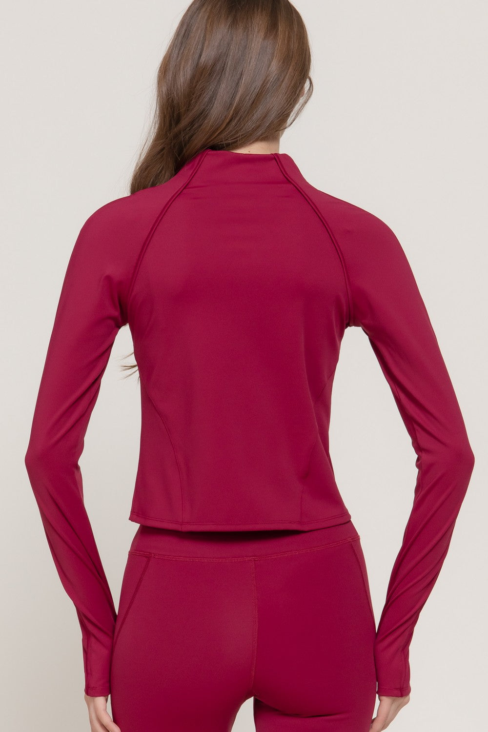 Long Slv Zip-up Activewear Jacket