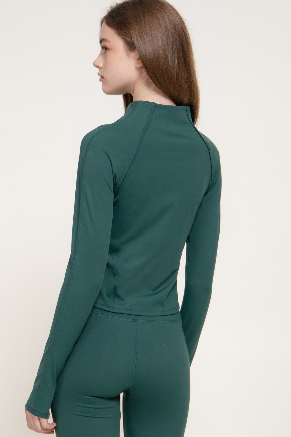 Long Slv Zip-up Activewear Jacket