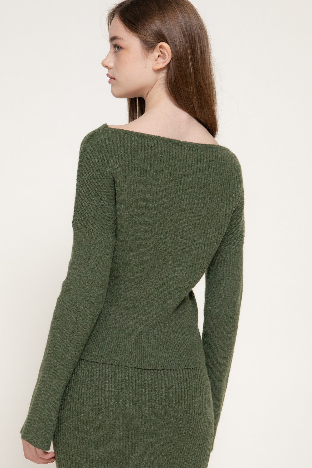 Bell Slv Wide Boat Neck Sweater
