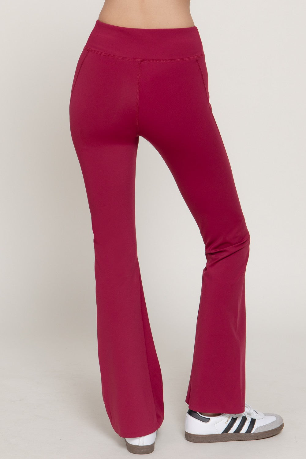 Flared Hem Work Out Pants