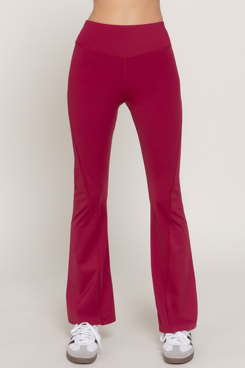 Flared Hem Work Out Pants