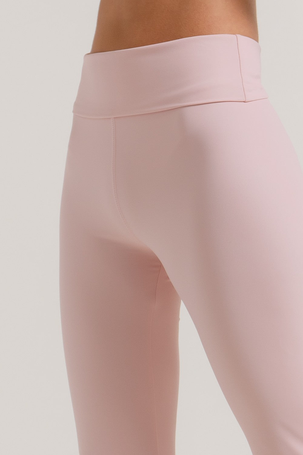 Waist Fold-over Flare Workout Leggings