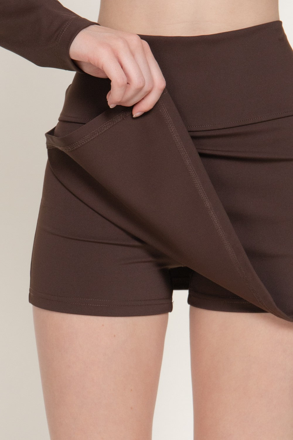 Side Slit Style Activewear Skort