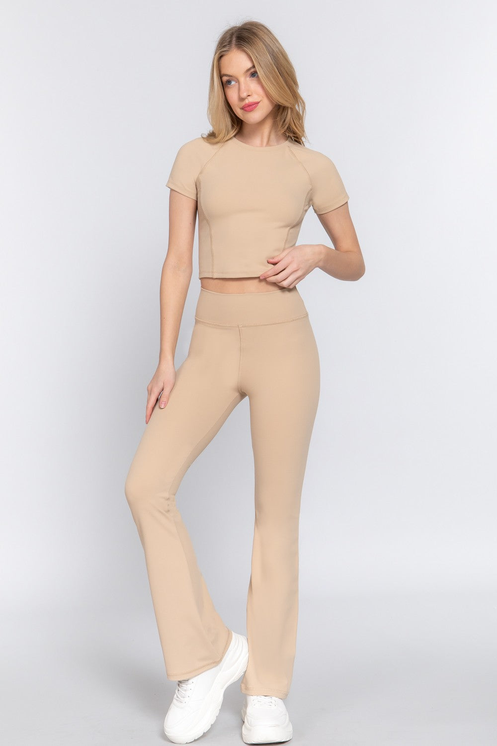 Flare Stretch Workout Long Pants