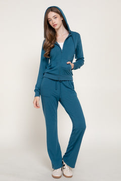 Long Sleeve Hoodie Jacket & Pants Set