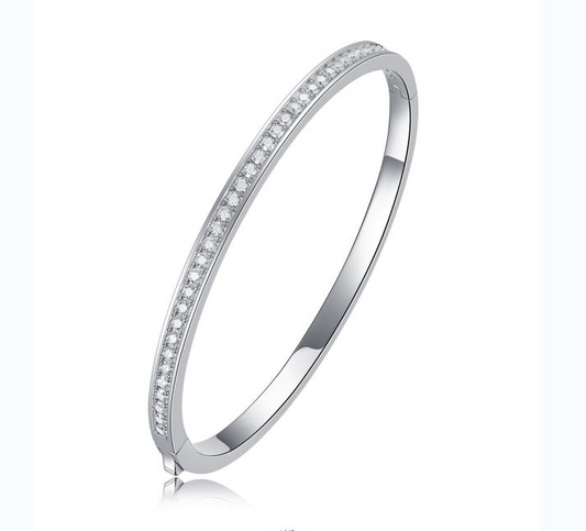 Radiant Pavé Cuff Bangle