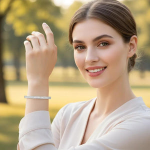Radiant Pavé Cuff Bangle