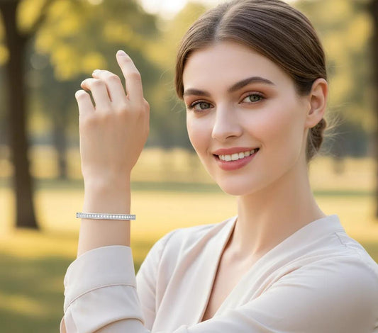 Radiant Pavé Cuff Bangle