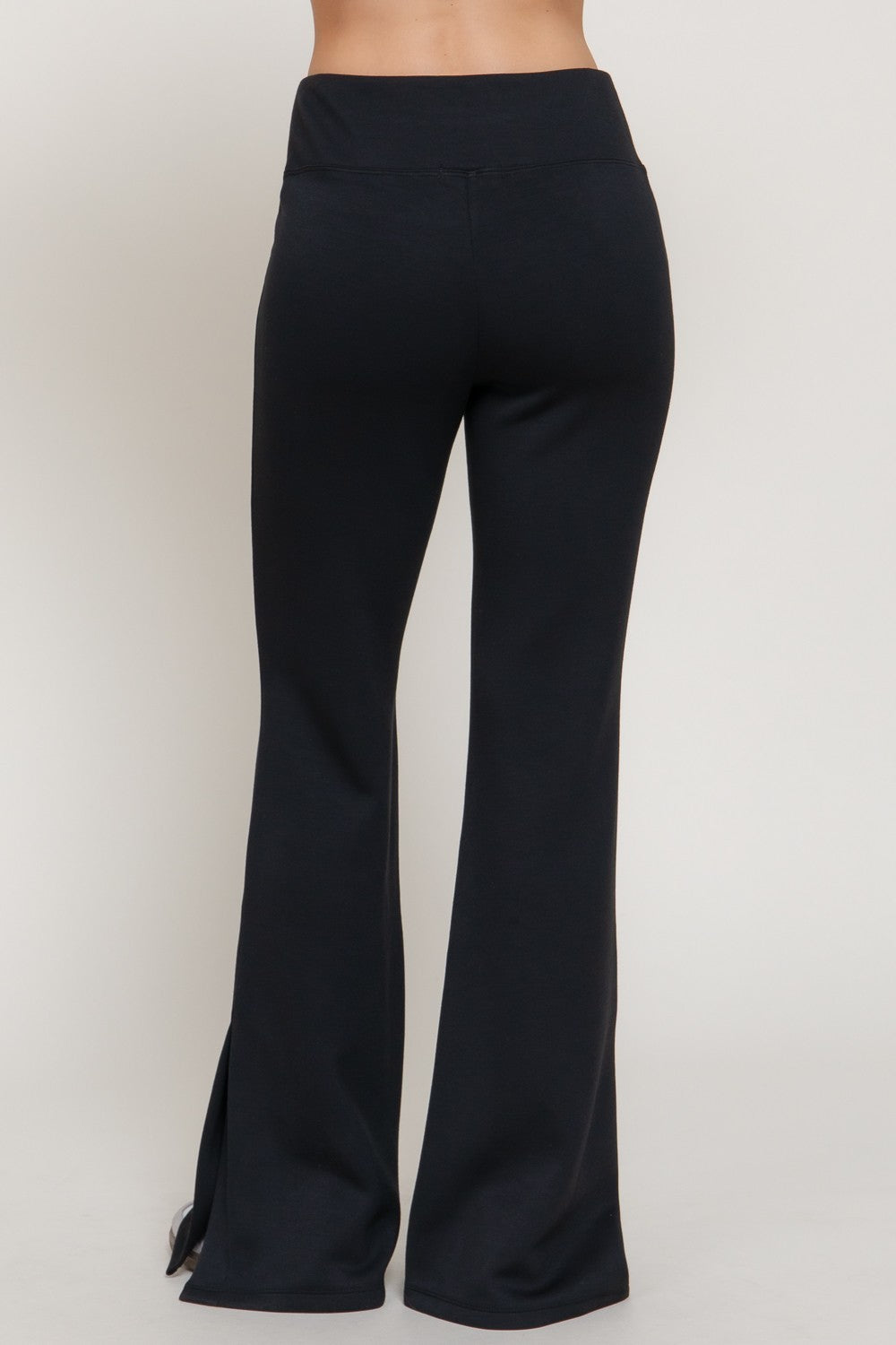 Flare Soft Bottom Slit Scuba Pant