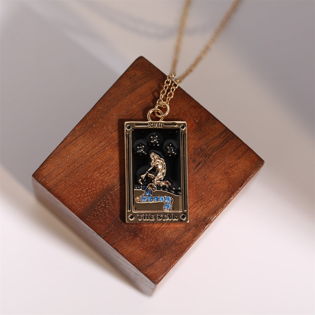 Celestial Tarot Charm Necklace