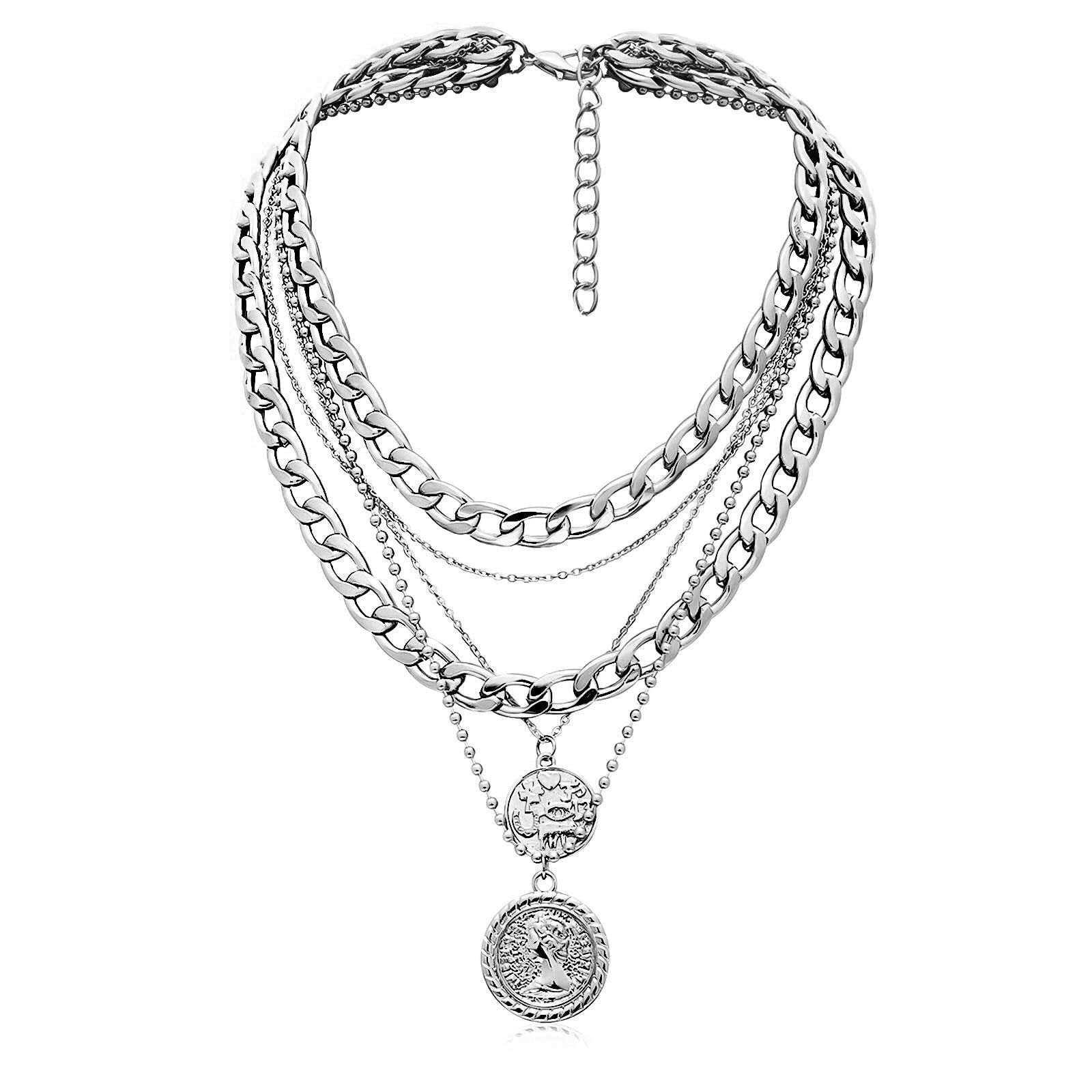 Golden Divinity Layered Necklace Stella Harte