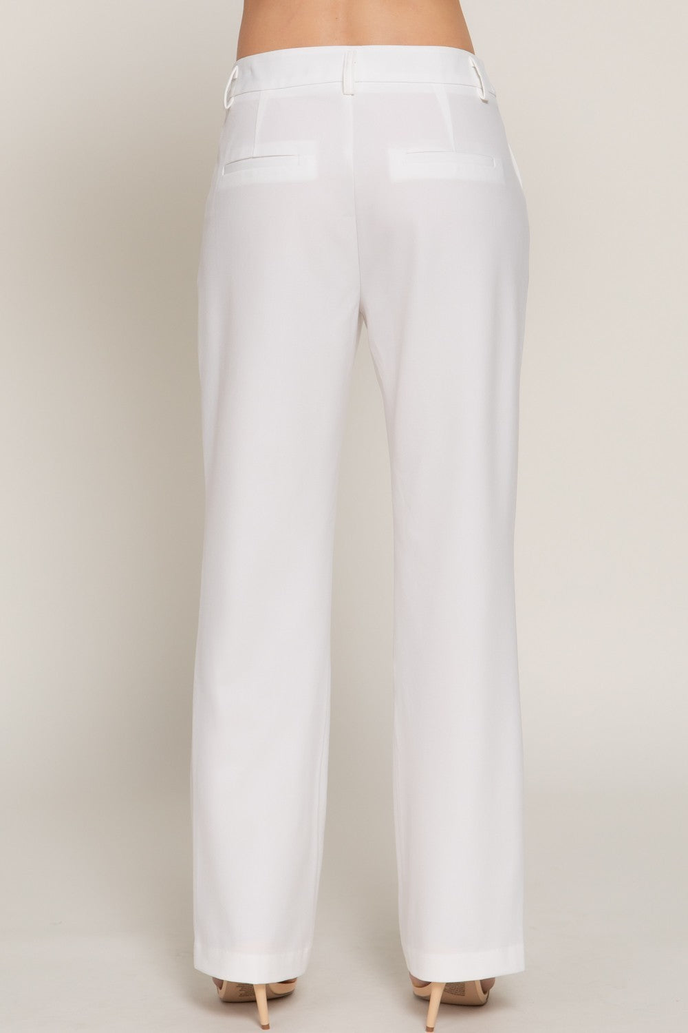 Straight Suit Pants