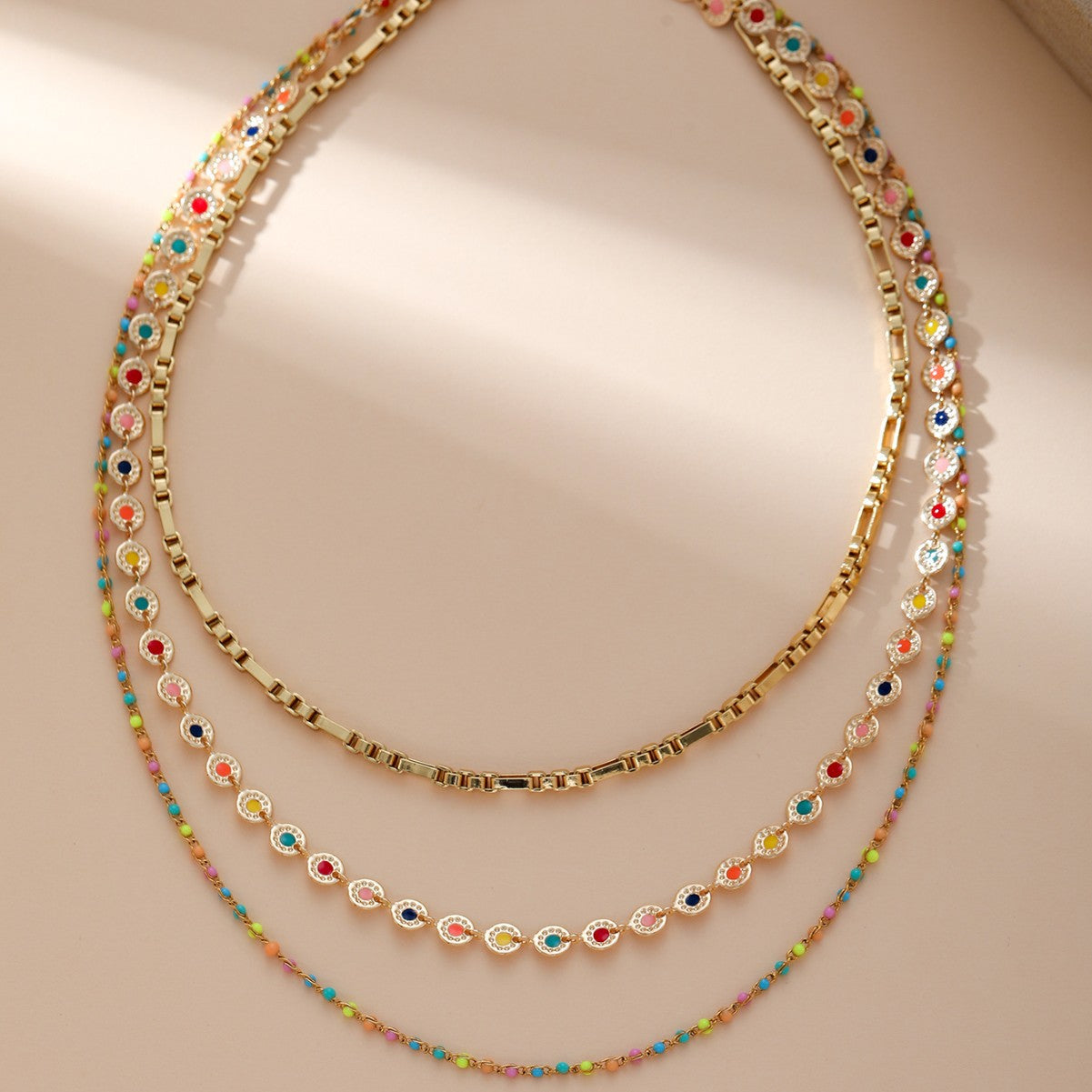 Rainbow Melody Necklace Stella Harte