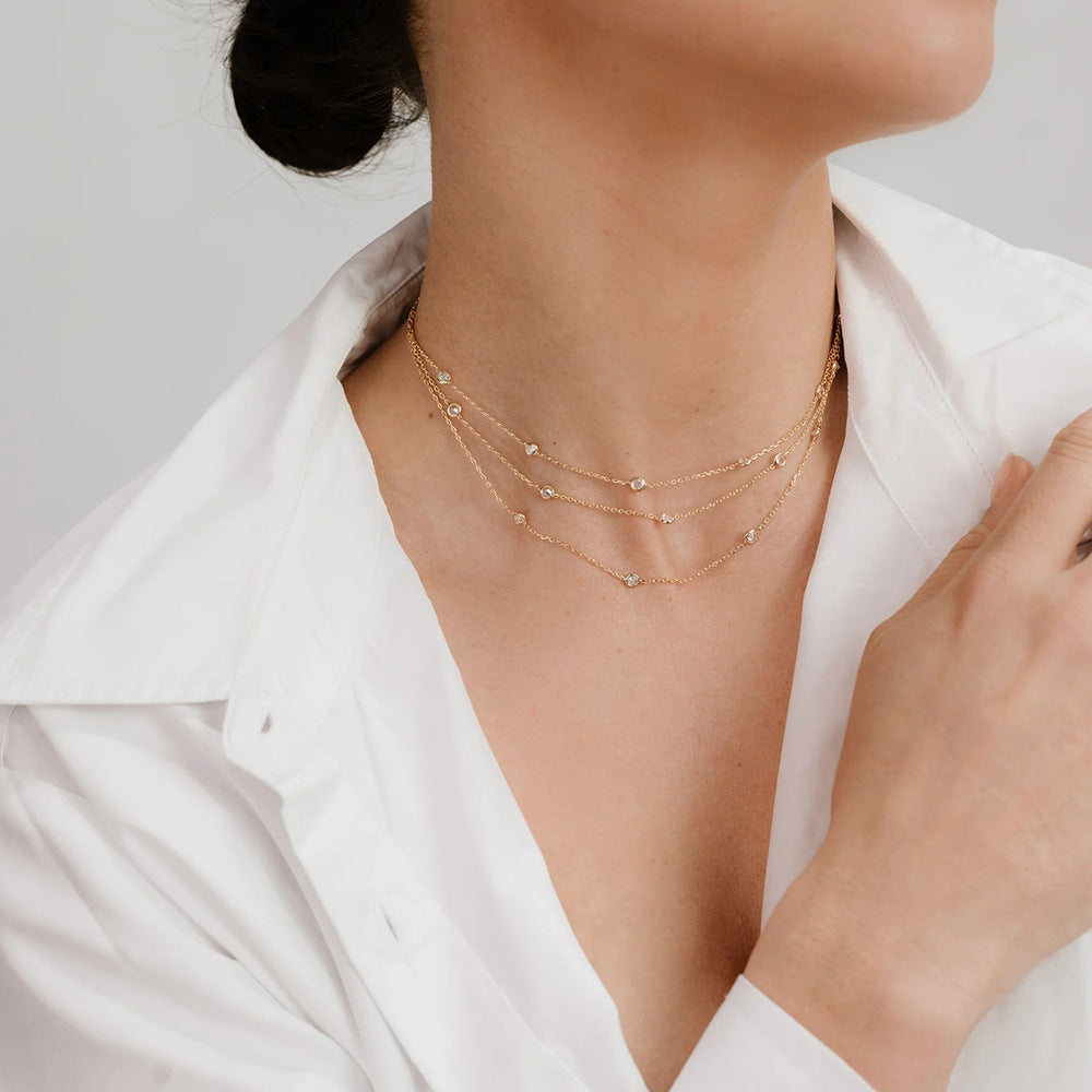 Stardust Ripple Necklace Stella Harte