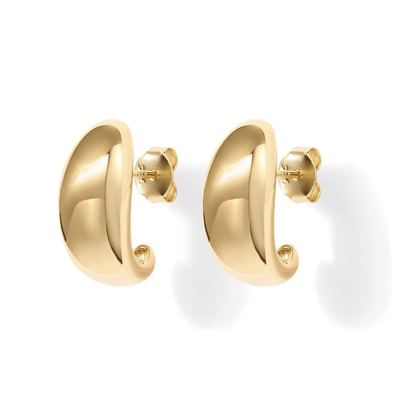 Golden Embrace Earrings Stella Harte