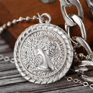 Golden Divinity Layered Necklace