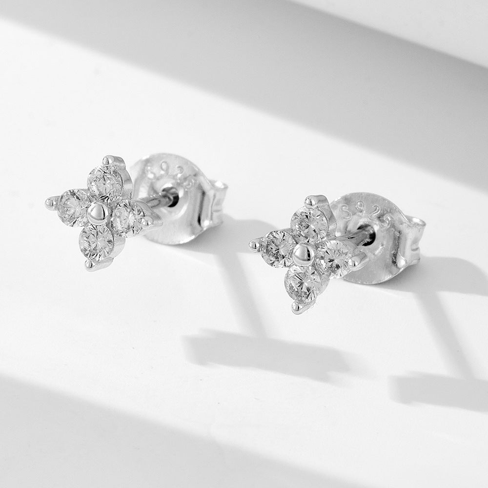 Celestial Cluster Stud Earrings Stella Harte